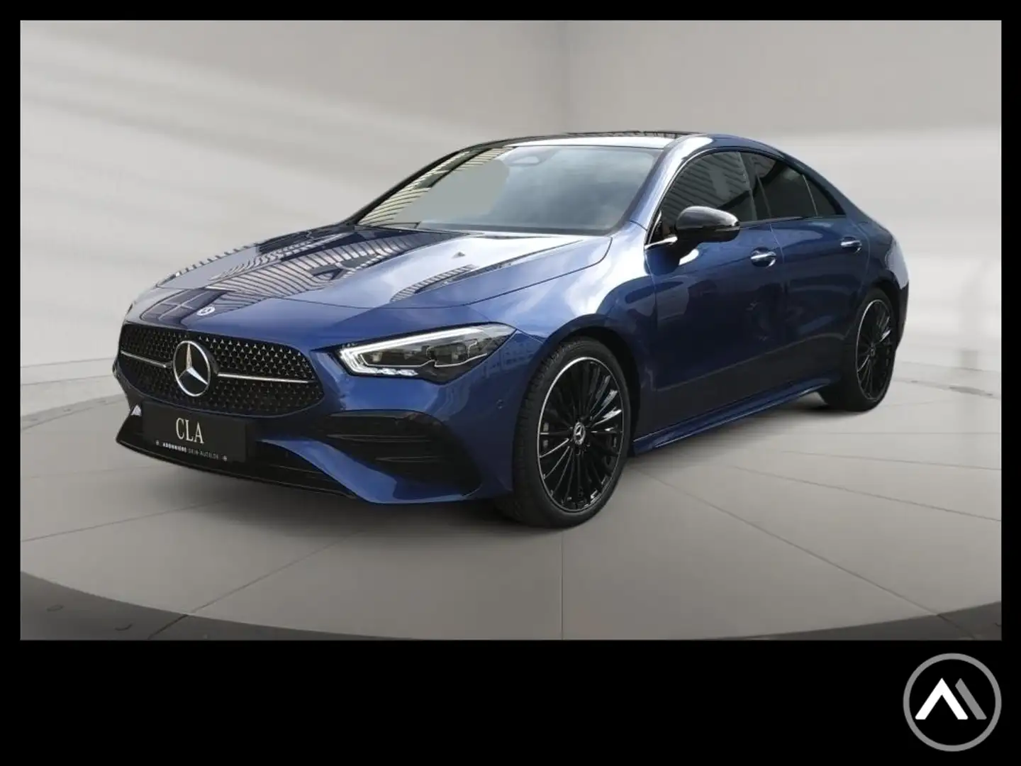 Mercedes-Benz CLA 180 Coupe +MBUX+AMG+Wide+Pano+SpurW+W-Paket Blau - 1