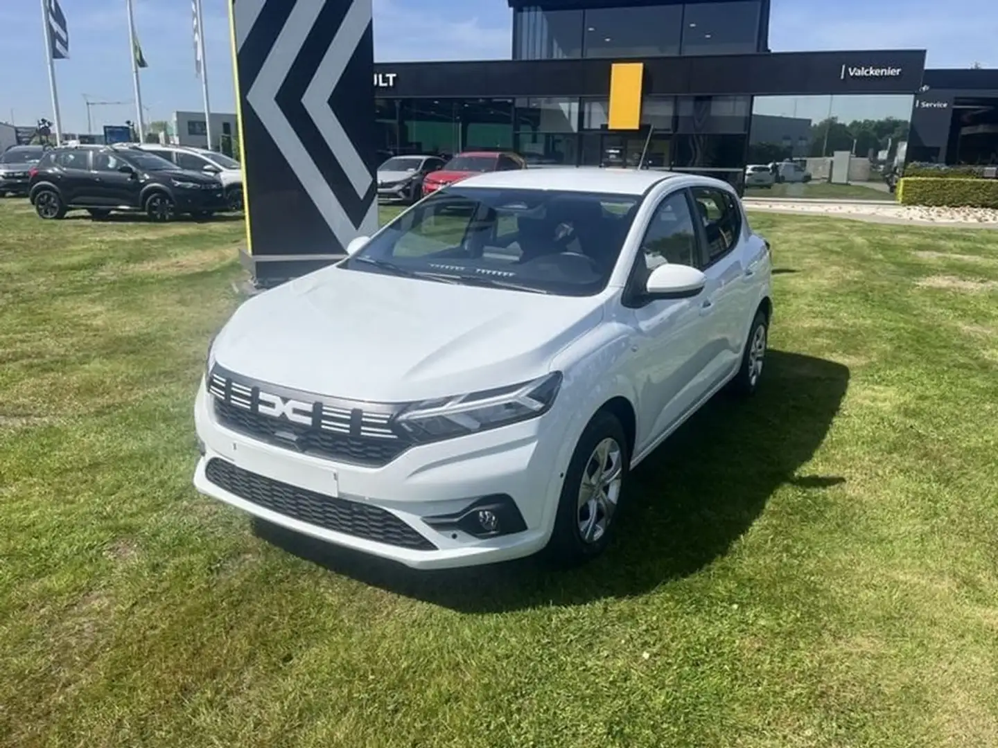 Dacia Sandero Expression ECO-G 100 / Valckenier Lokeren Wit - 1