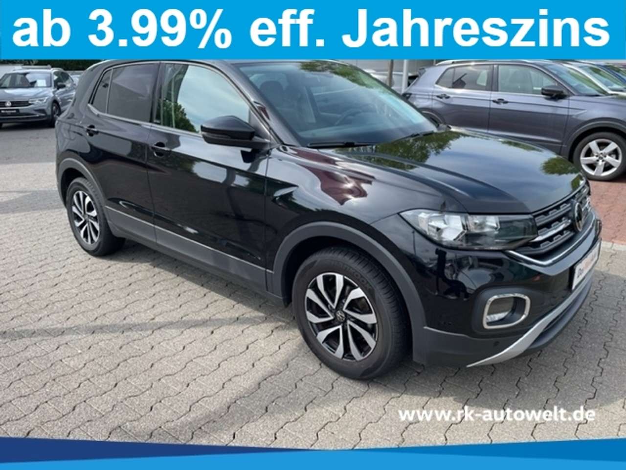 Volkswagen T-Cross 2022 — Active 1.0 TSI Navi ACC digitales Cockpit Apple Ca