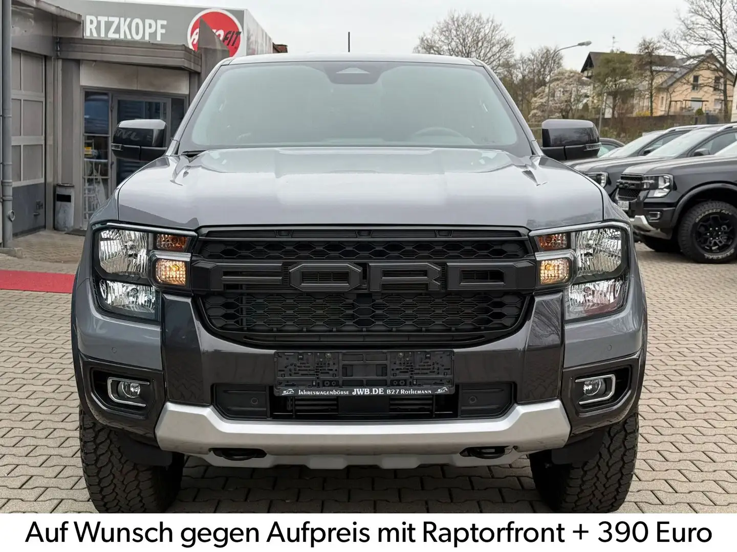 Ford Ranger Tremor Bilstein T52 Komf1 AHK 3,5t Hardtop LAGER Grijs - 2