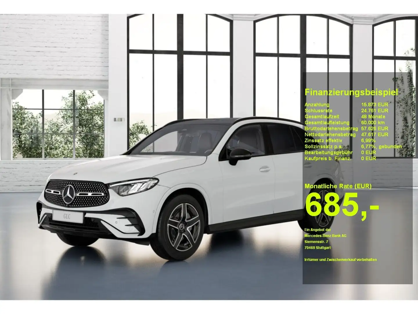 Mercedes-Benz GLC 300 de 4M AMG+NIGHT+PANO+AHK+BURMESTER+KAM Wit - 1