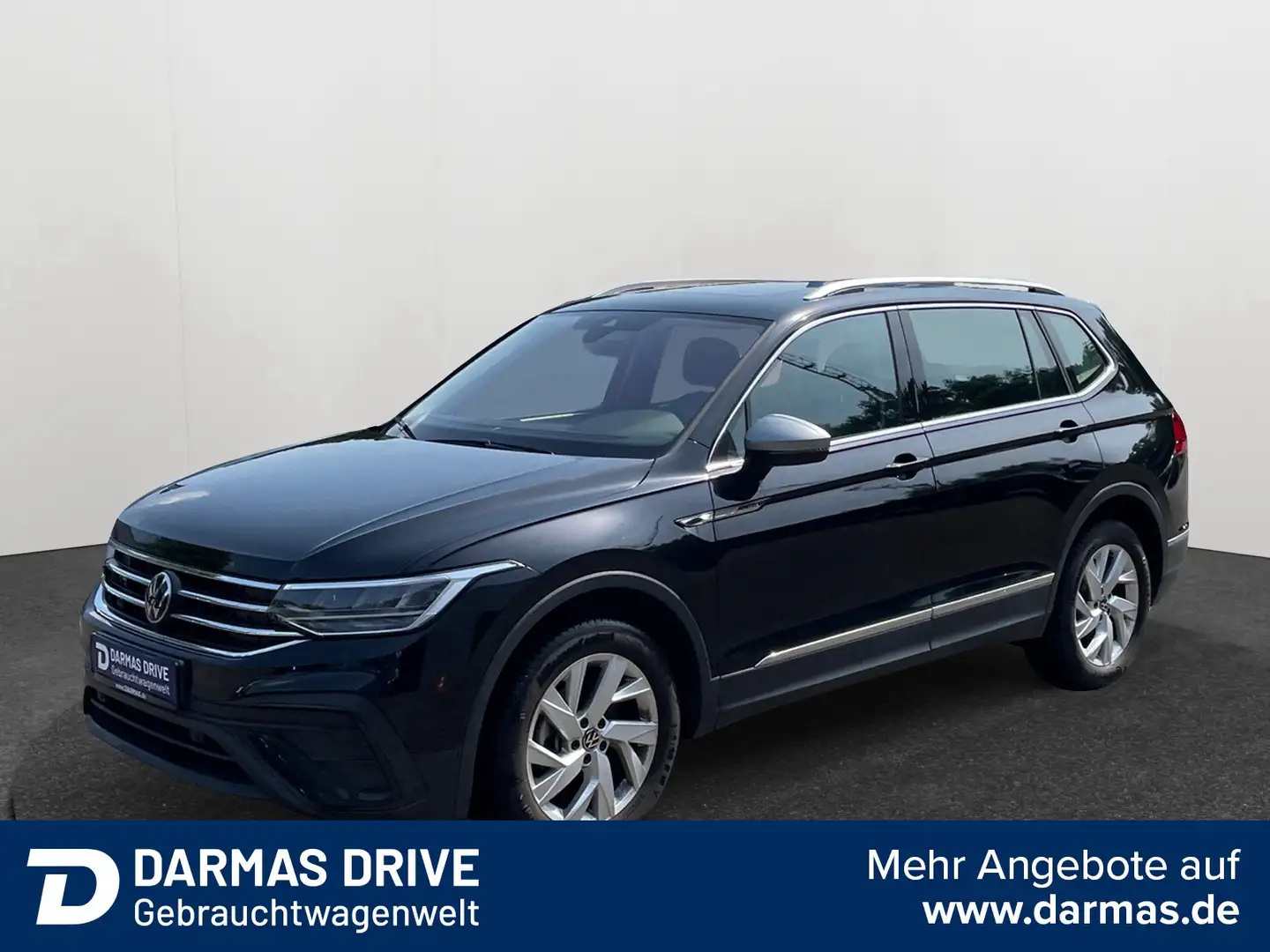 Volkswagen Tiguan Allspace Tiguan Allspace Life 1.5 TSI DSG PanoD AHK TOP Schwarz - 1