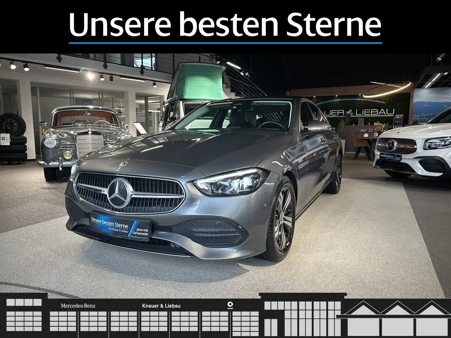 Mercedes-Benz C 220 C 220 d Avantgarde*AHK*Camera*Totwinkel*DAB*LED* Grau - 2