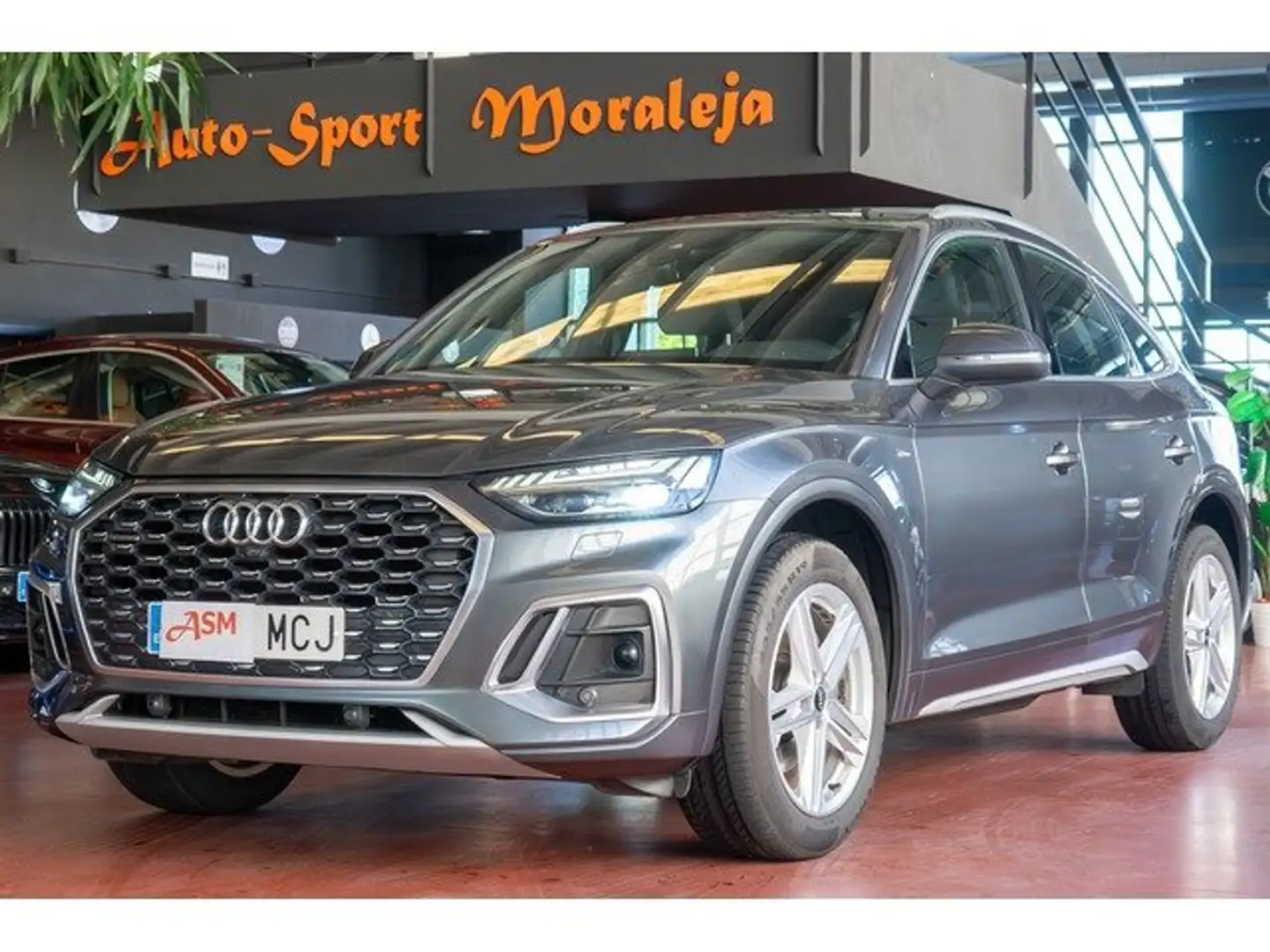 Audi Q5 Sportback 40 TDI quattro-ultra S line S tronic 150 Gris - 1