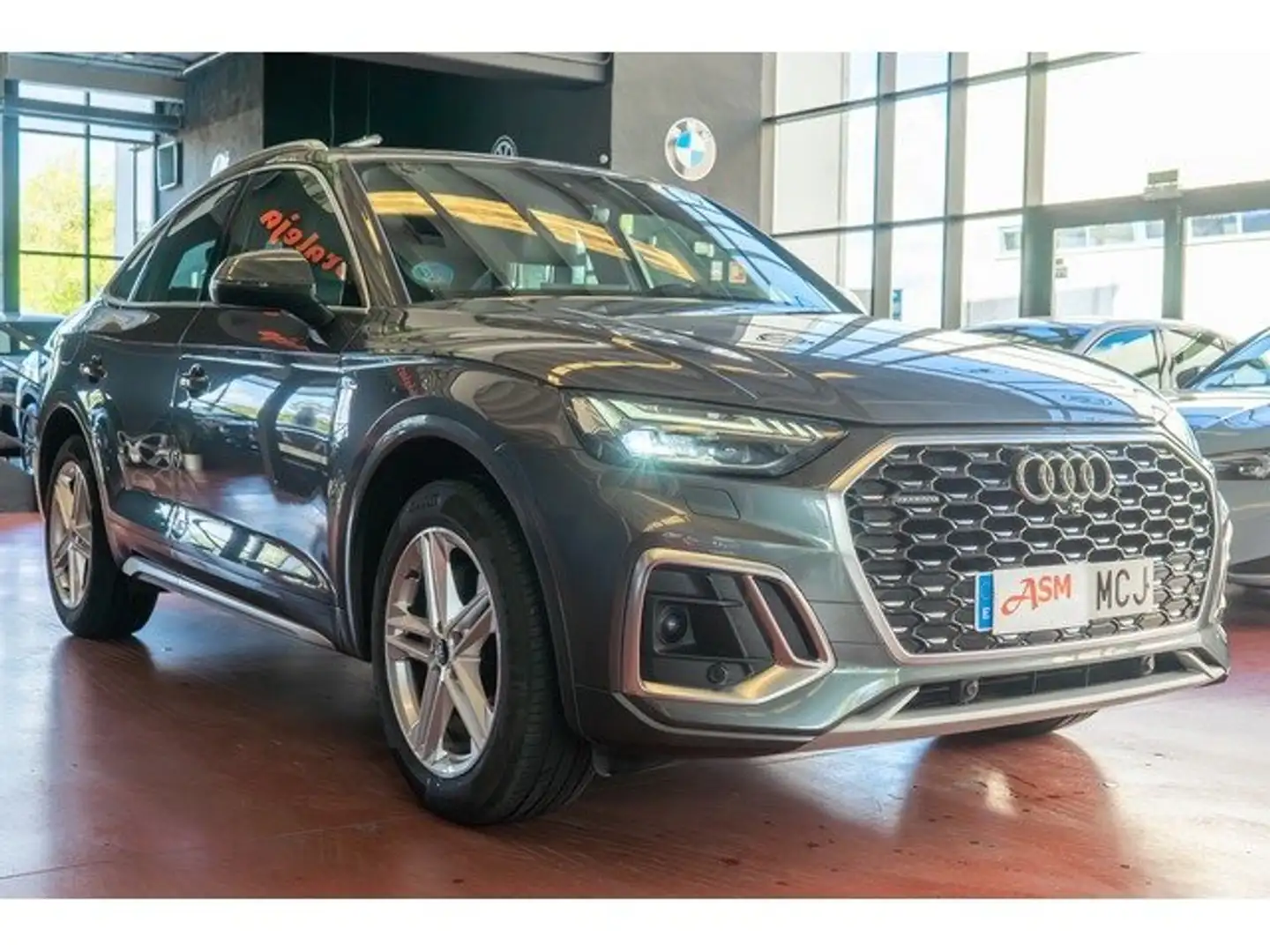 Audi Q5 Sportback 40 TDI quattro-ultra S line S tronic 150 Gris - 2
