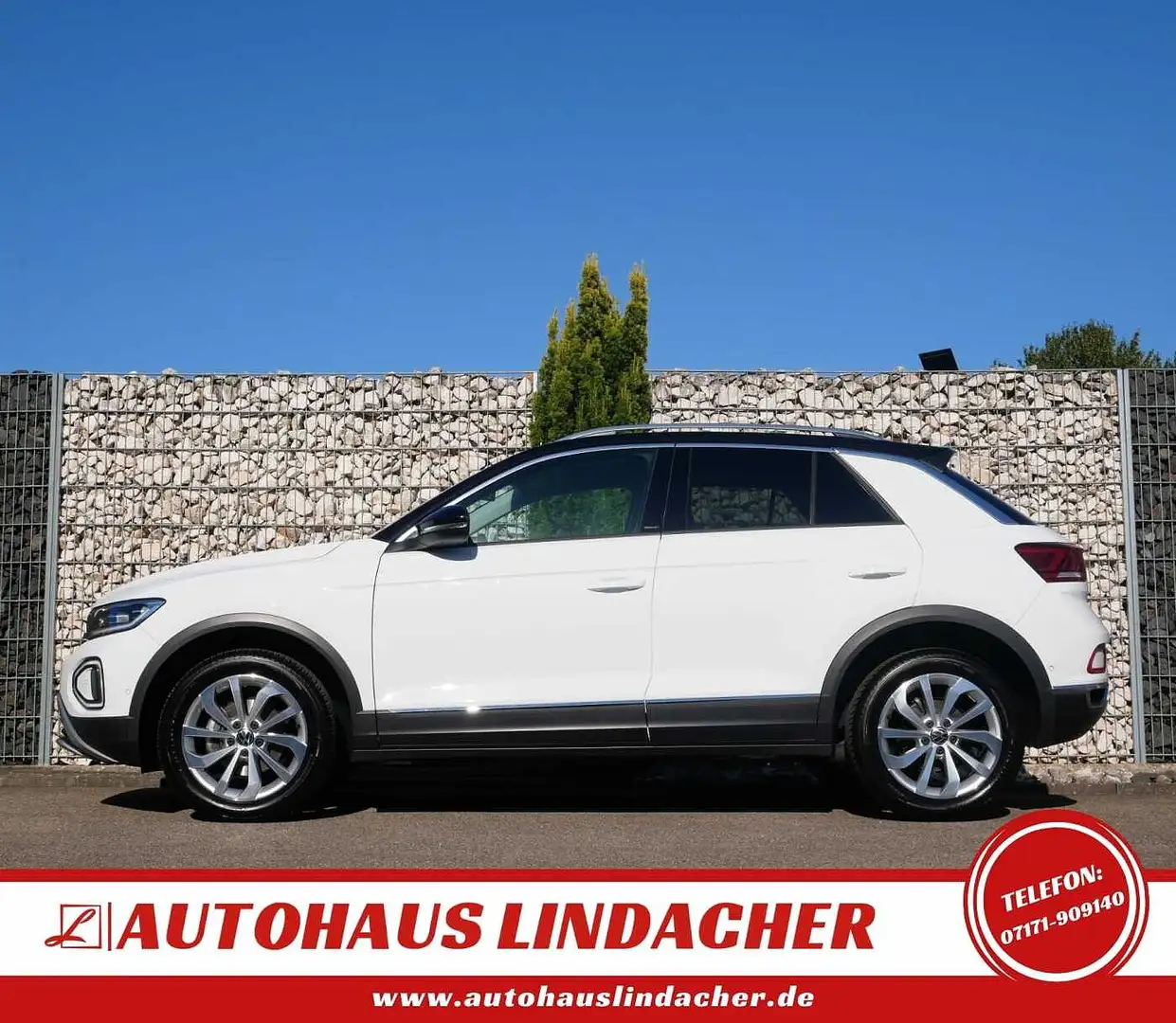 Volkswagen T-Roc 1.5 TSI DSG Style I LED I Navi I Garantie Blanc - 2
