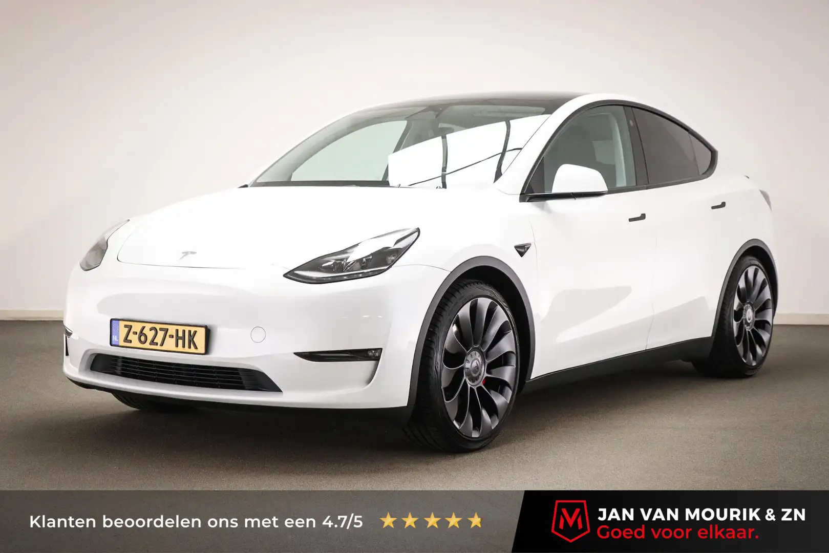 Tesla Model Y Performance AWD 75 kWh SOH 94% | PANORAMADAK | STU Blanc - 1