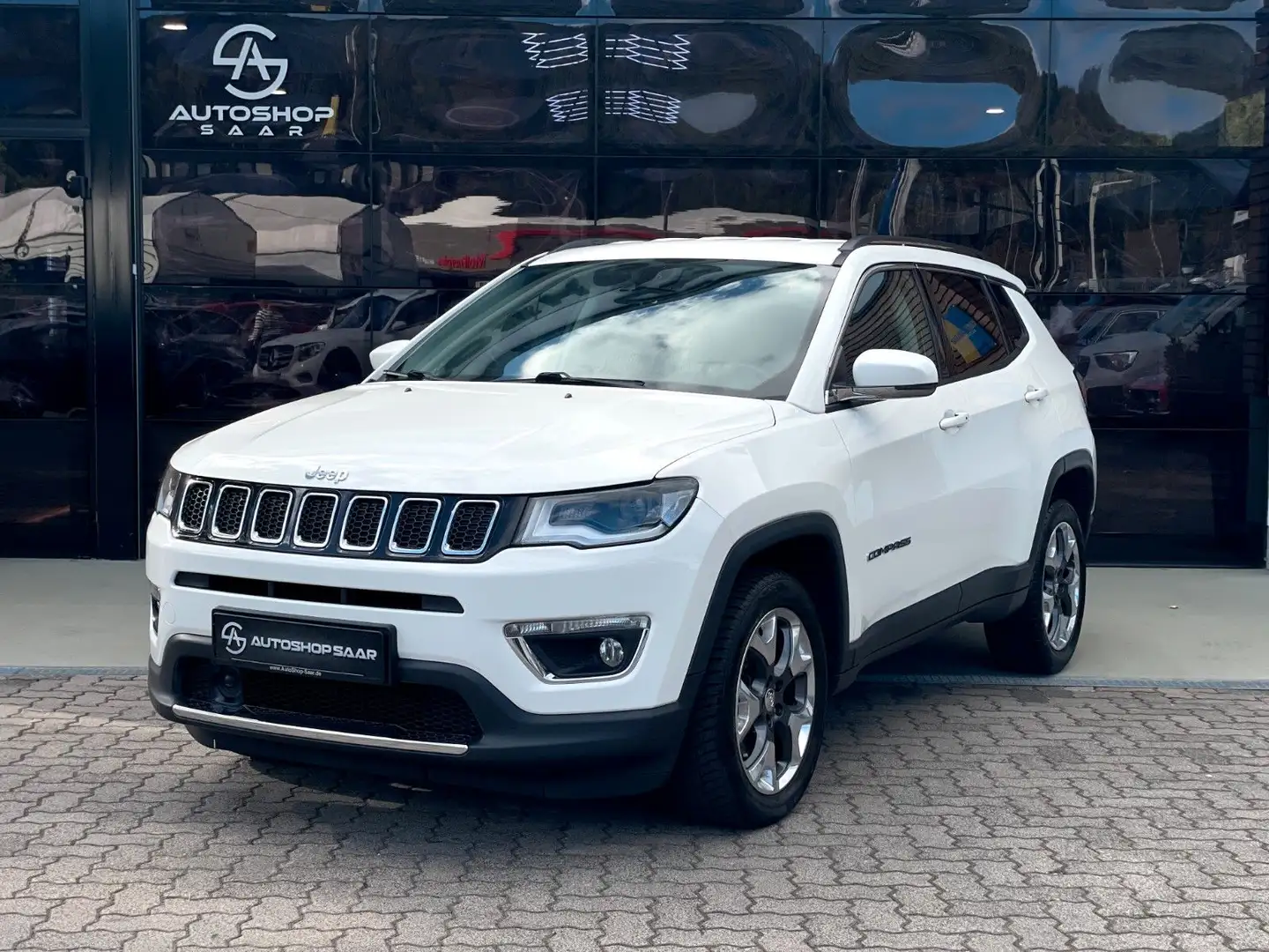 Jeep Compass Limited 4WD Navi/LED/Tempomat Weiß - 1