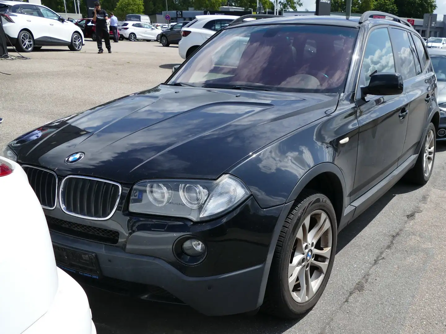 BMW X3 X3 2.0d Klima Leder Panorama Xenon Turbo defekt ! Zwart - 1