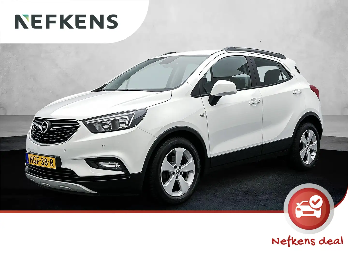 Opel Mokka X SUV Online Edition 140 pk Automaat | Navigatie | A Wit - 1