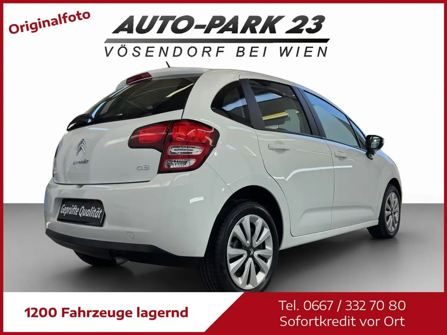 Citroen C3 1,4**NEUES-PICKERL 1/2027*MIT GARANTIE*MOD2012 Weiß - 2
