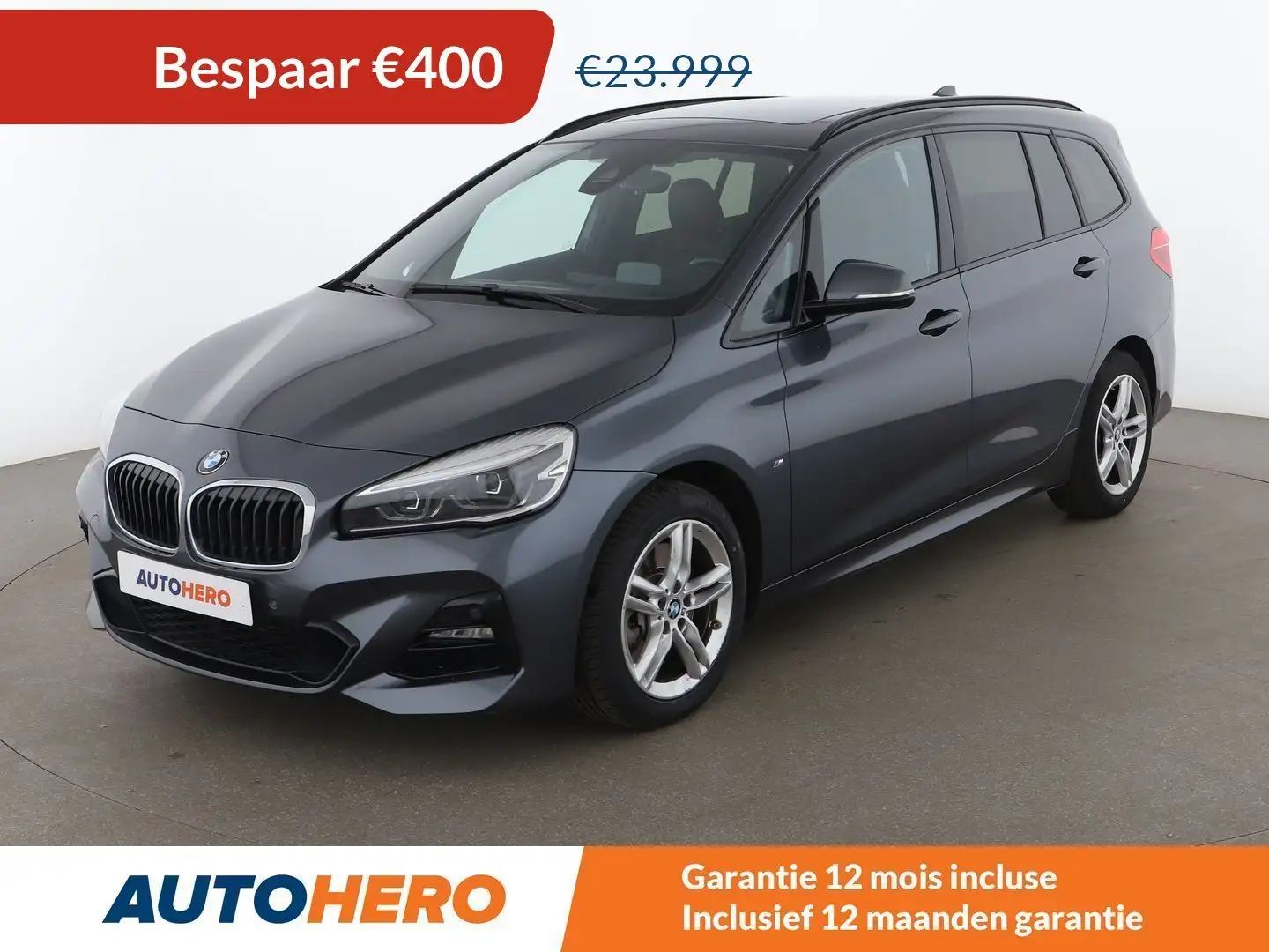 BMW 220 220i Gran Tourer M Sport Grijs - 1