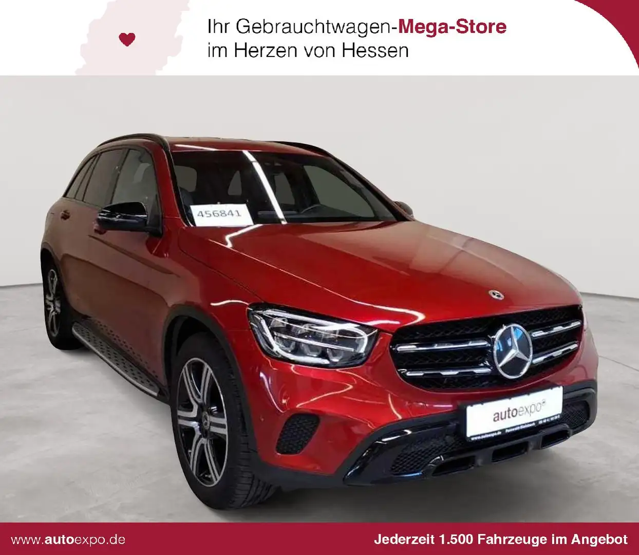 Mercedes-Benz GLC 200 GLC 200 4M- AHK BusiP Night StHz Červená - 1