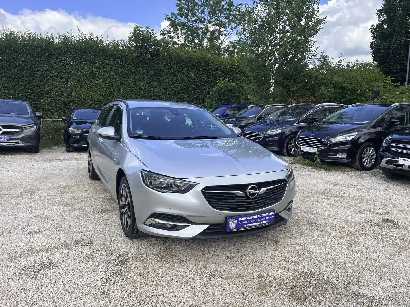 Opel Insignia B ST Edition Aut. AHK+NAVI+SPURASSIST+1.HAND Silber - 1
