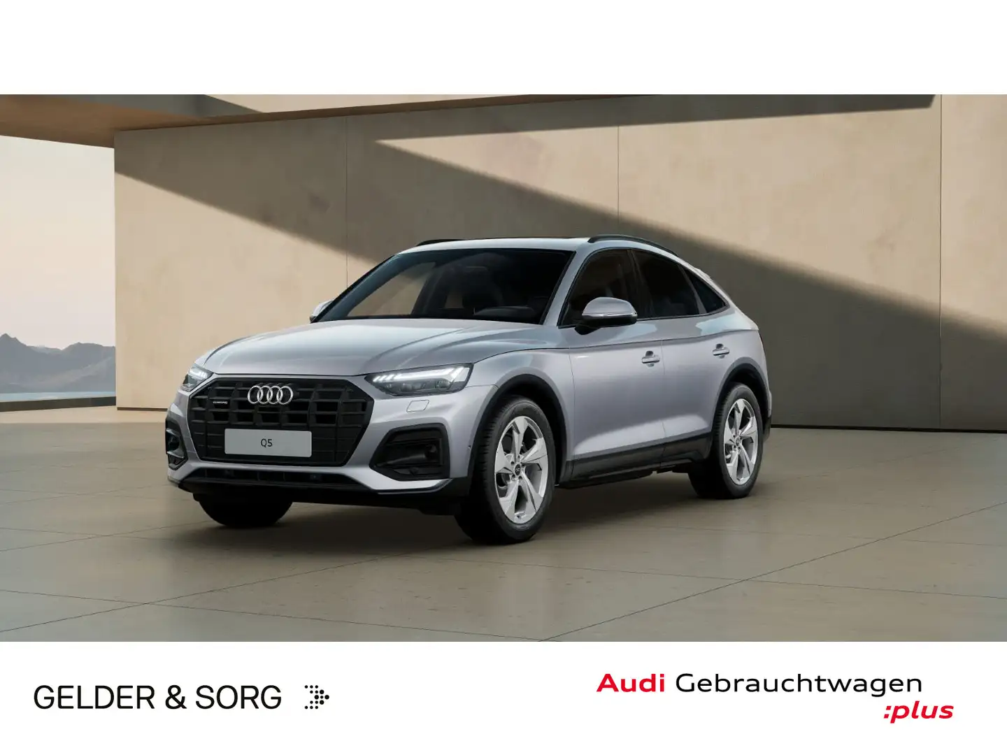 Audi Q5 45 TFSI qu. AHK*Matrix*360°*Pano Silber - 1