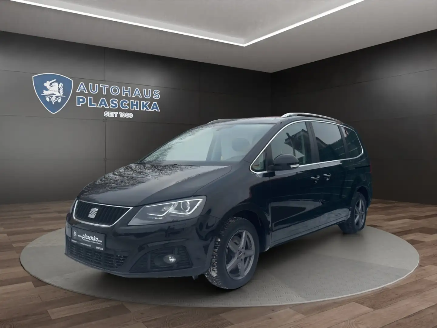 SEAT Alhambra 2.0 TDI DSG Style NAVI*AHK*7.SITZE Klima Xenon Schwarz - 1