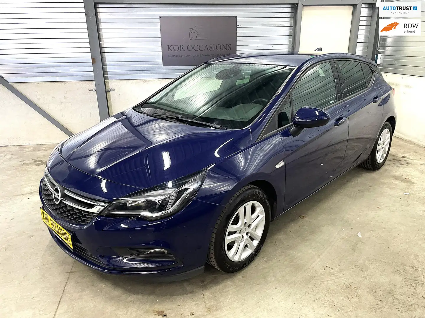 Opel Astra 1.0 Edition 1ste eigenaar carplay navi PDC camera Blauw - 1