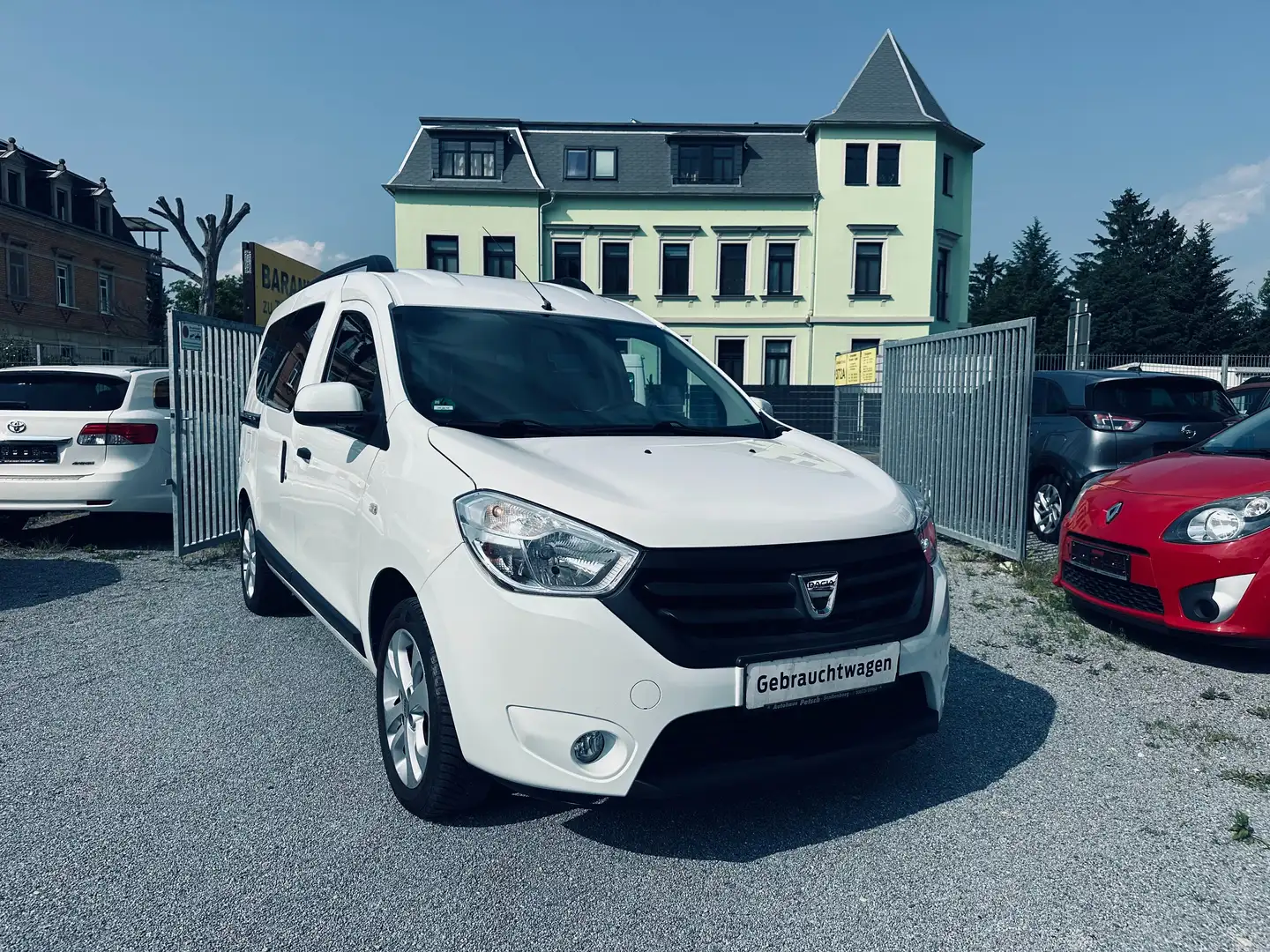 Dacia Dokker Laureate 97 TKM KLIMA ALU SH AHK EURO 5 TÜV NEU Blanco - 1
