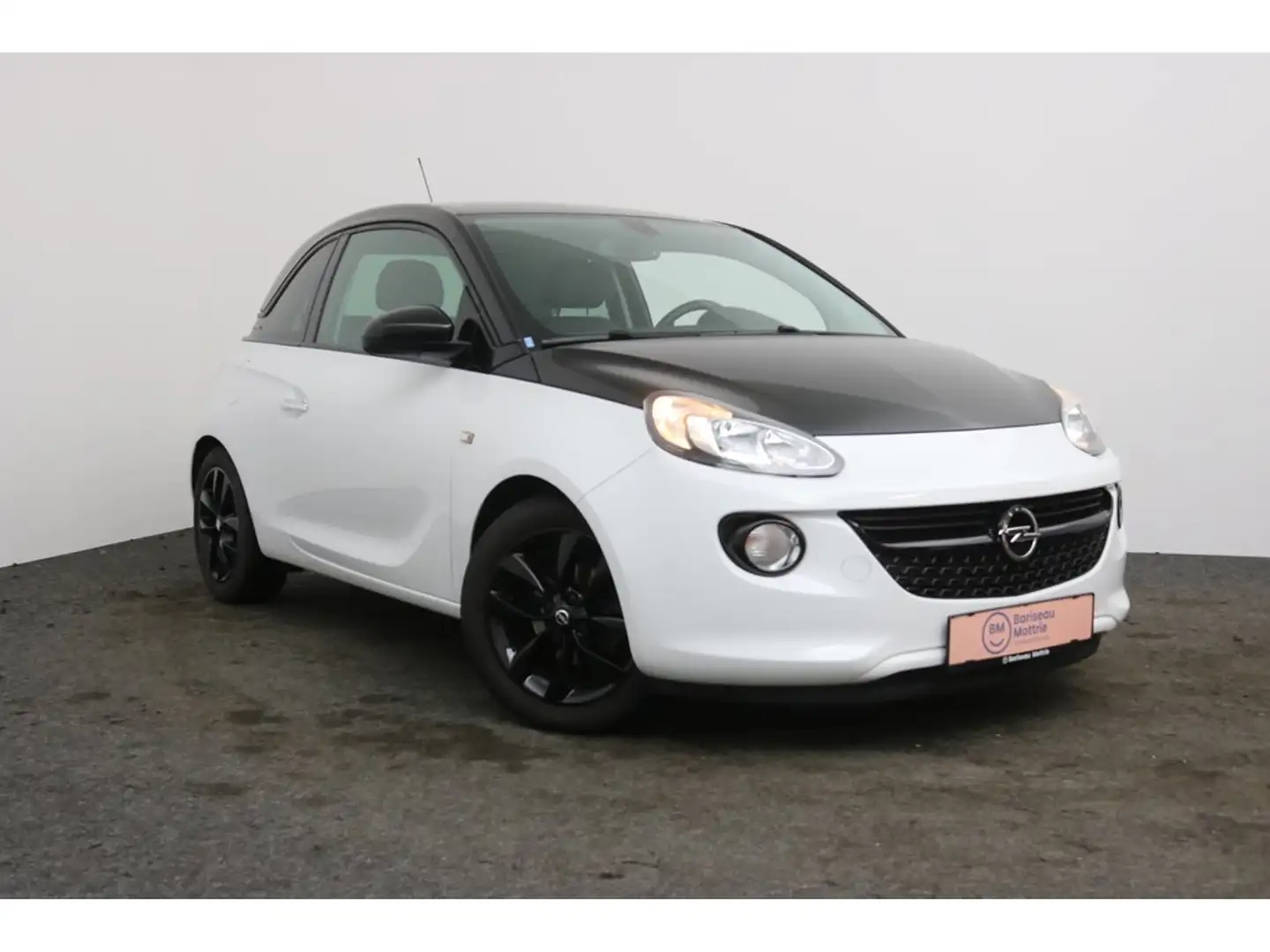 Opel Adam 1.2 BENZ BLACKJACK *AIRCO*CARPLAY*SENSOREN ACHTER* Wit - 1