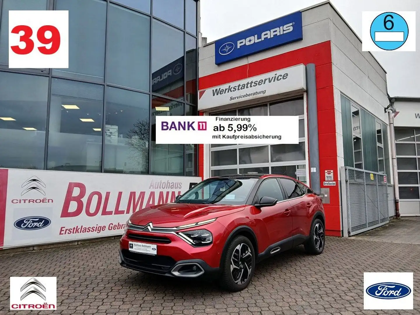 Citroen C4 Lim. Shine,PANO,HUD,Kamera Rot - 1