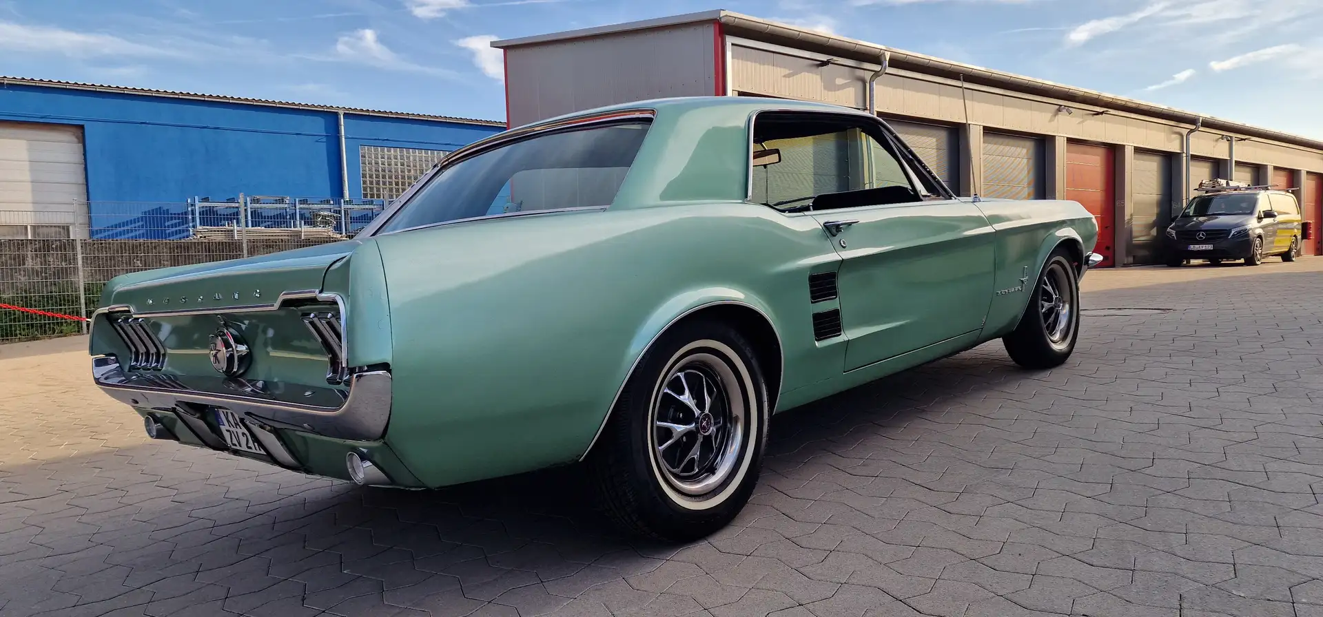 Ford Mustang 289 4,7 Liter 1967.67 Deluxe,Tilt-Away Steering V8 Verde - 2