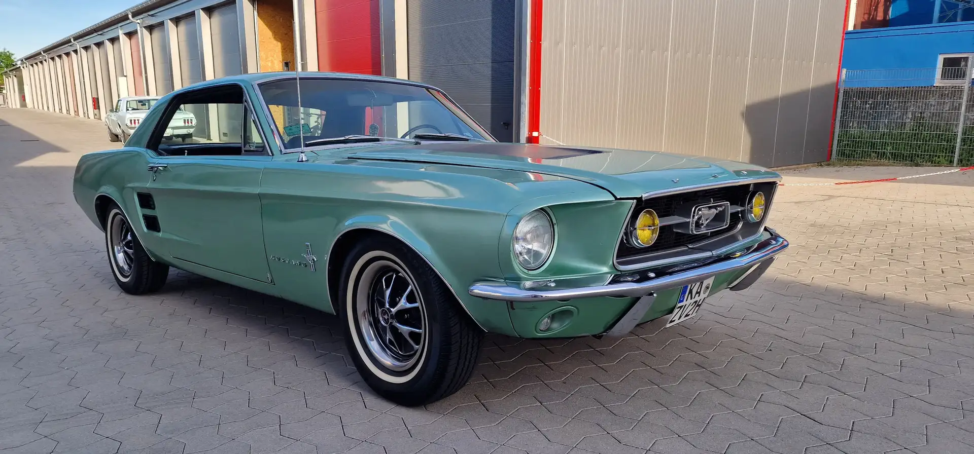 Ford Mustang 289 4,7 Liter 1967.67 Deluxe,Tilt-Away Steering V8 Verde - 1