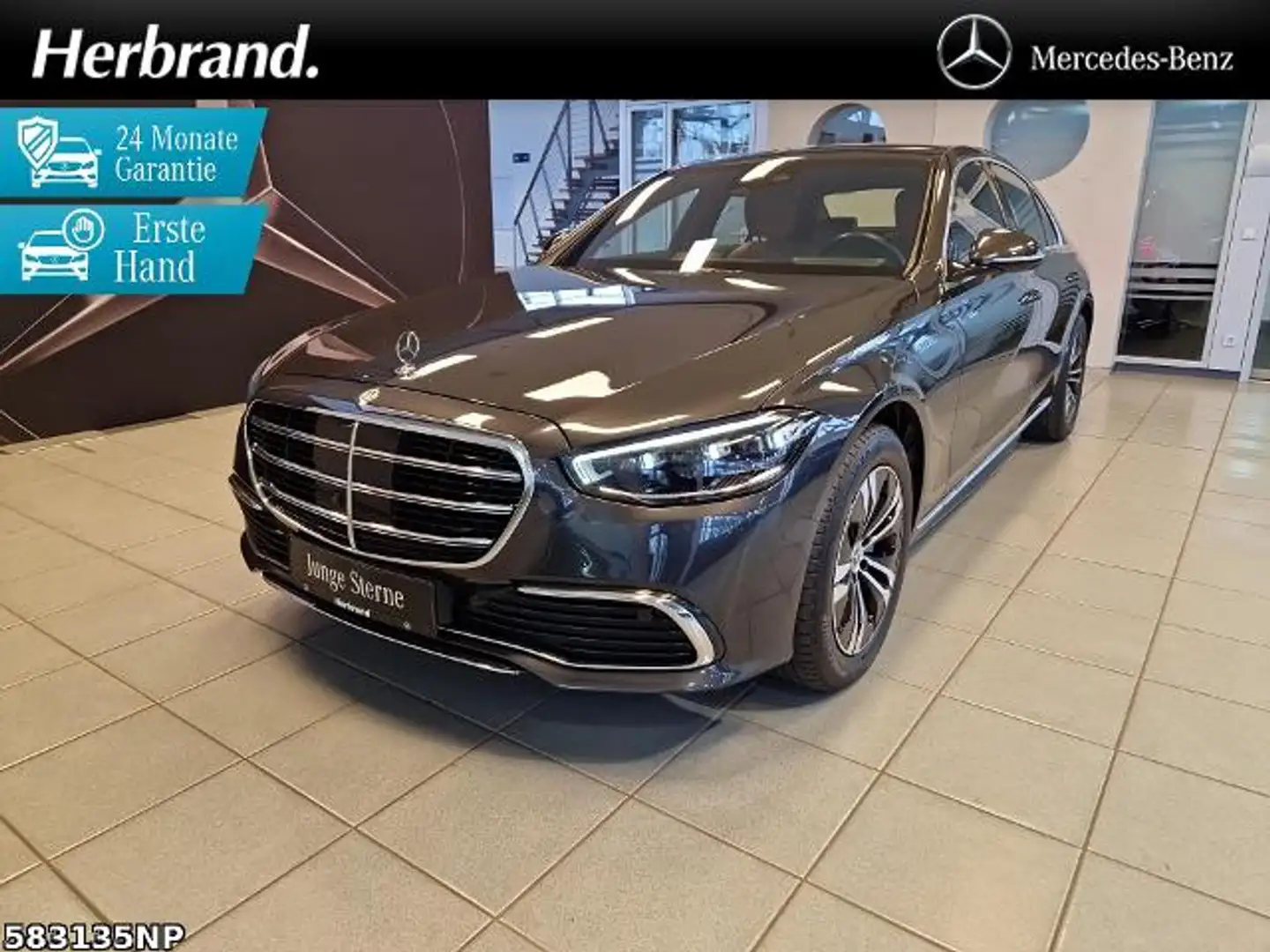 Mercedes-Benz S 350 d 4m HUD Multibeam 360° Airmatic Servoschl Gris - 1