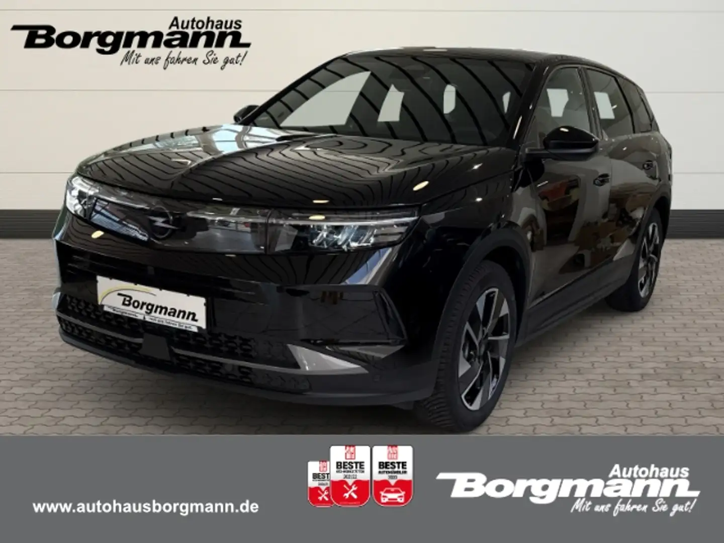 Opel Grandland 1.2 48V Mild- 100kW Edition EU6e , Edition, Hybrid Schwarz - 1
