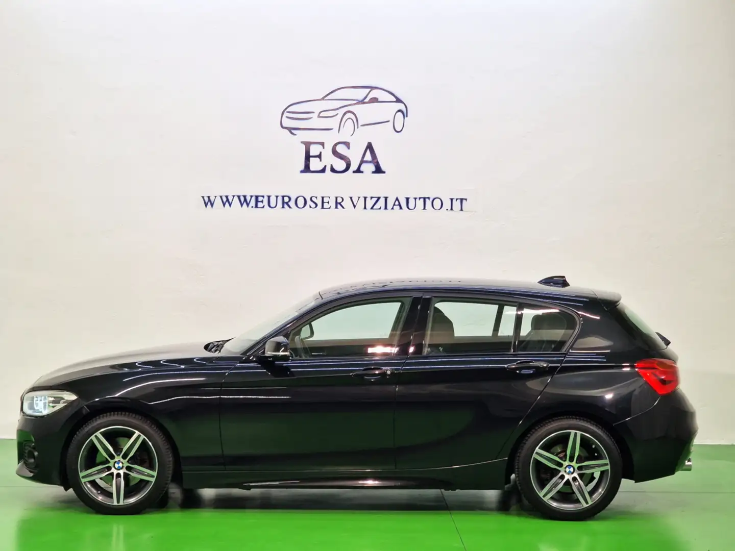 BMW 125 125d Msport 5p auto Nero - 2