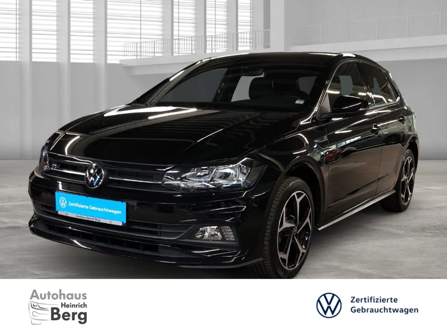 Volkswagen Polo Highline 1.0 TSI R-Line-Paket Navi Klima DAB Ambie Schwarz - 1