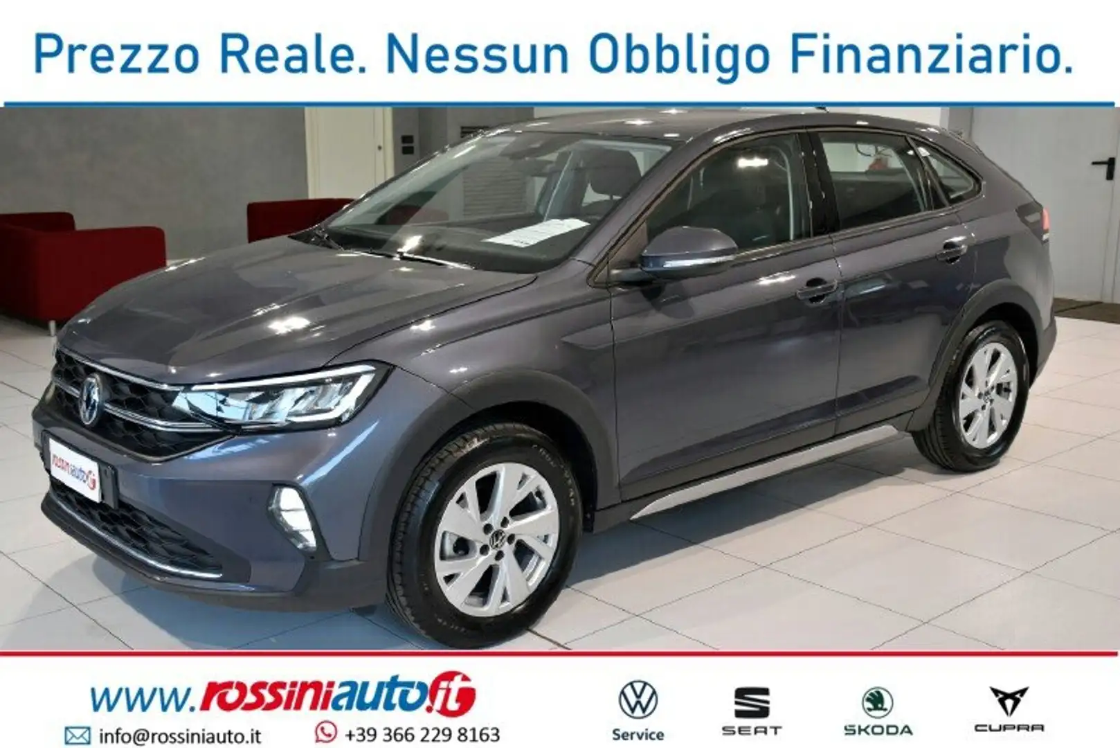 Volkswagen Taigo 1.0 TSI 110 CV LIFE + TECH PACK + FENDI + RUOTINO Gris - 1