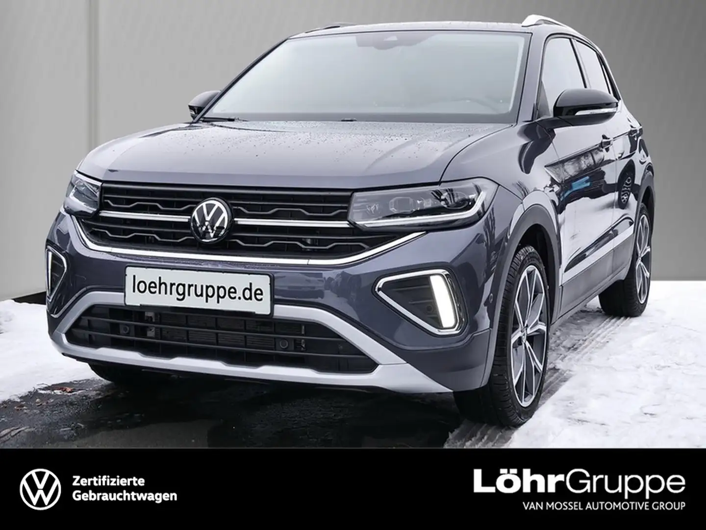 Volkswagen T-Cross 1.0 TSI Style *MATRIX*AHK*KAMERA*NAVI* Grau - 1
