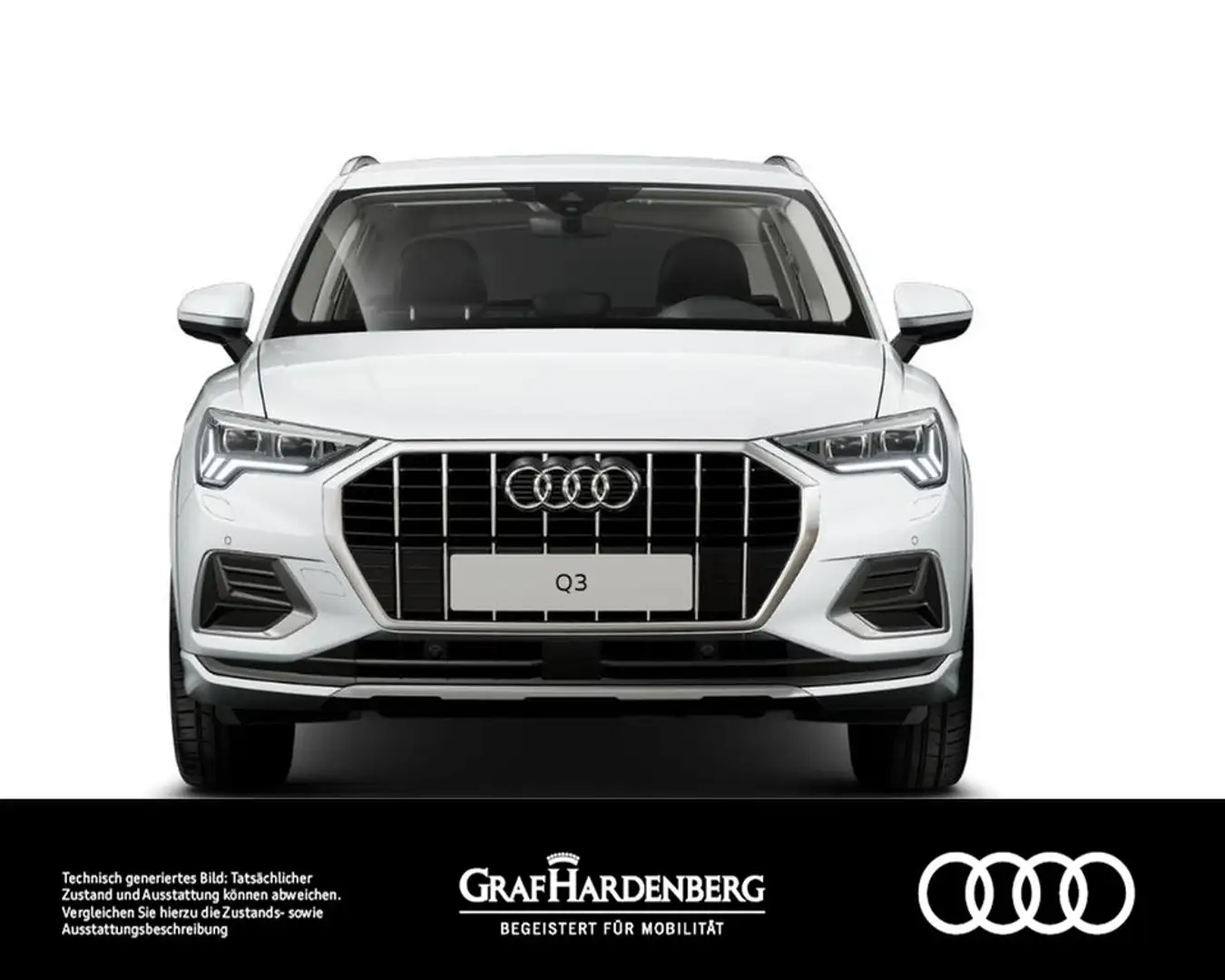 Audi Q3 35 TDI . Virt.Cockpit Matrix Navi ACC Blanc - 2
