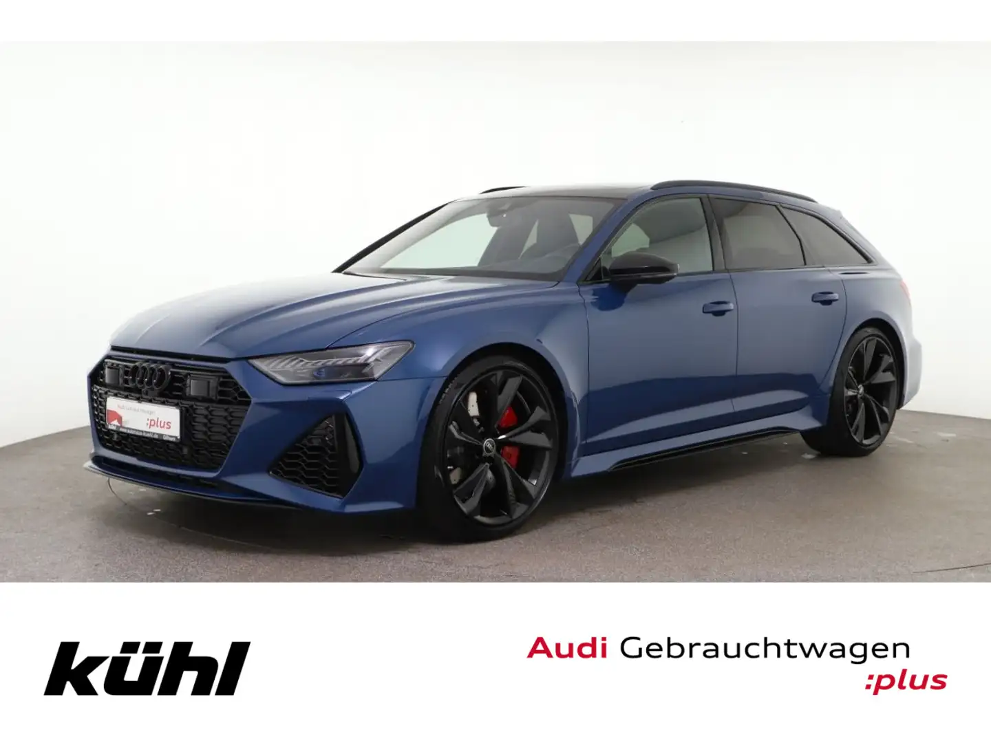 Audi RS6 4.0 TFSI Q Tip. LED/ACC/Standhzg./HuD Blau - 1