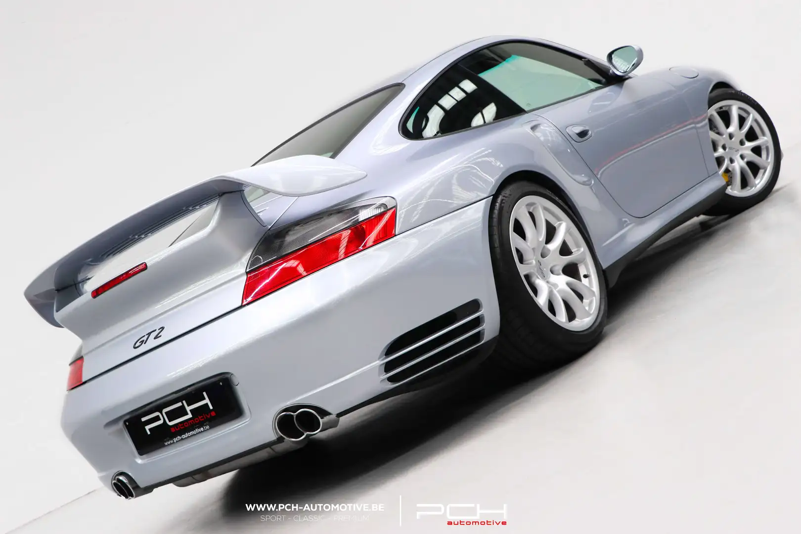 Porsche 996 GT2 MK2 483cv - Clubsport - 1 Of 91  - Gris - 2