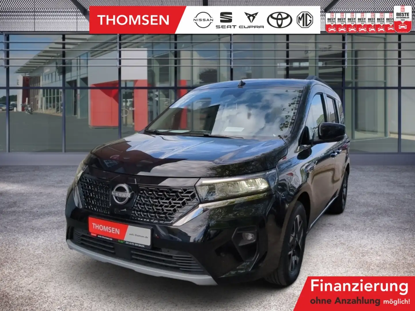 Nissan Townstar Kombi  EV L1 Tekna AUT+Navi+Kam. Zwart - 1