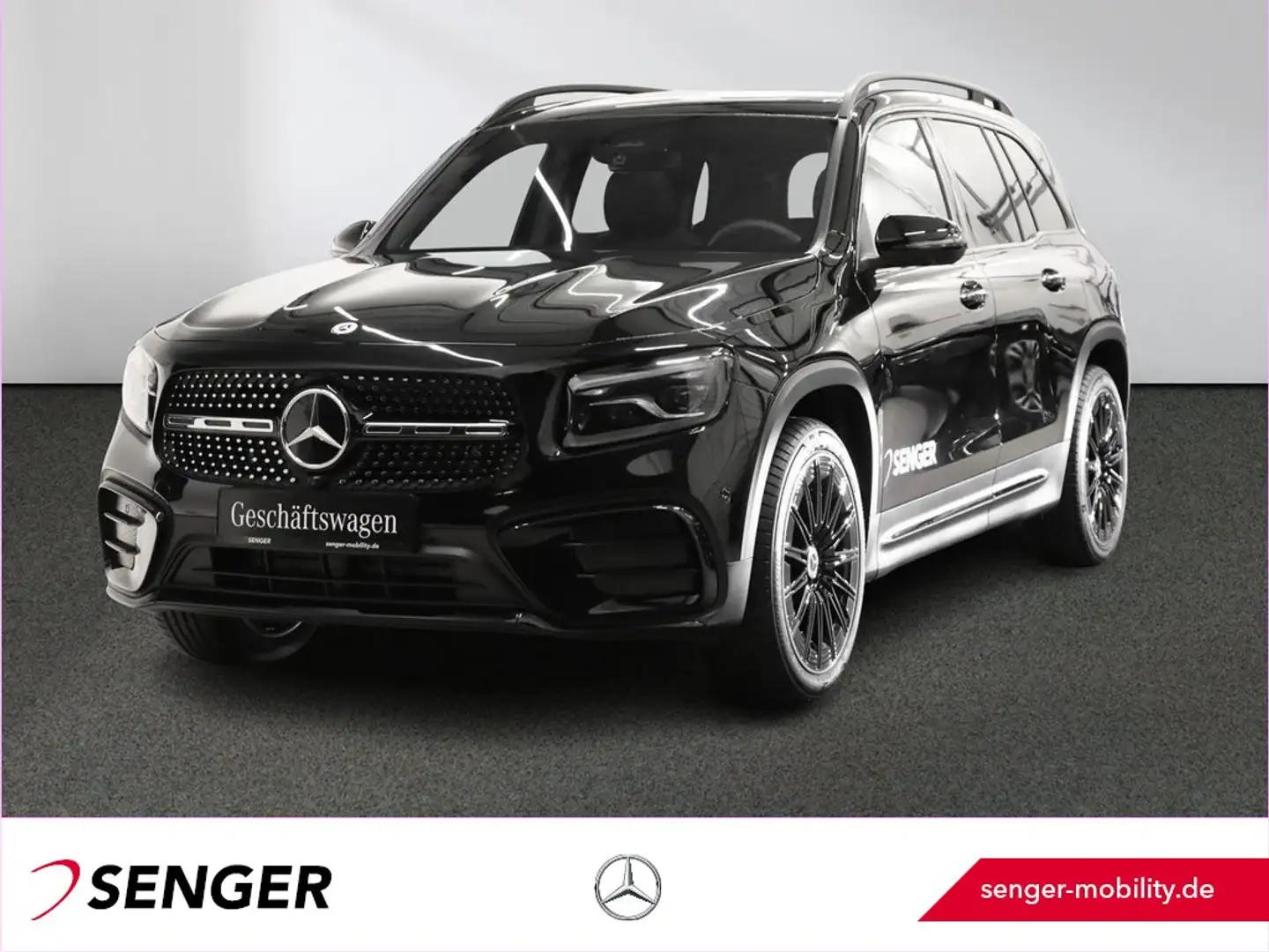 Mercedes-Benz GLB 250 4M AMG 7-Sitzer Multibeam Distronic AHK Schwarz - 1