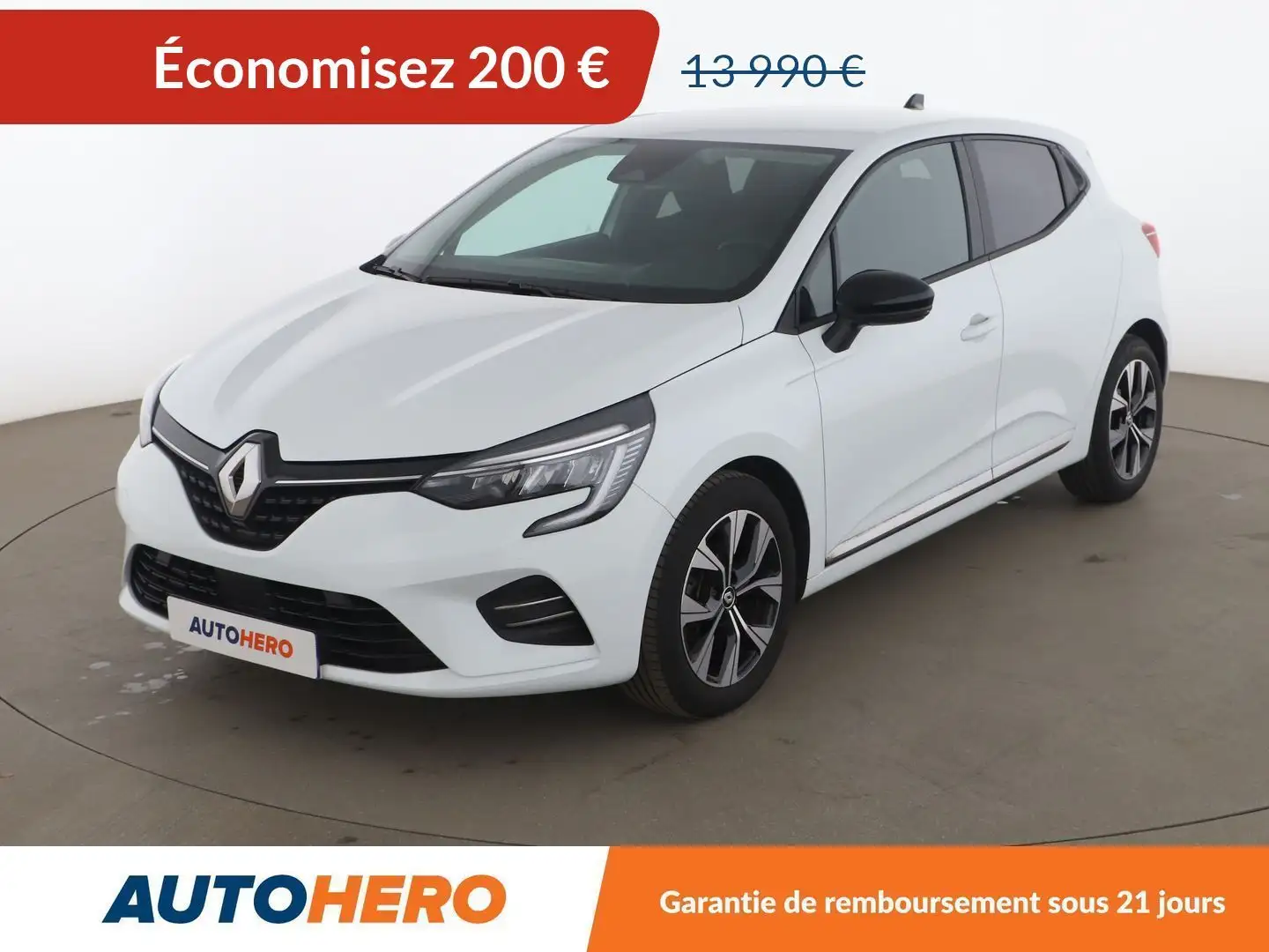 Renault Clio 1.0 SCe Evolution Blanc - 1