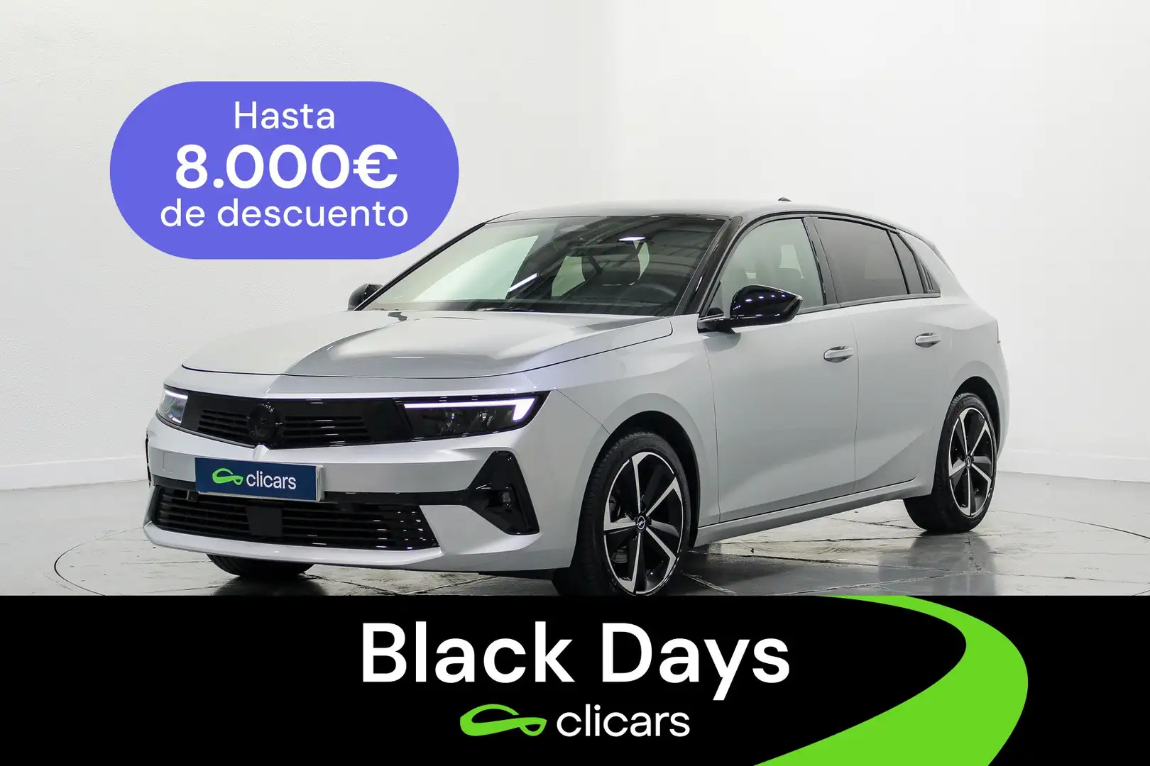 Opel Astra 1.2T XHT S/S GS 130 Silber - 1