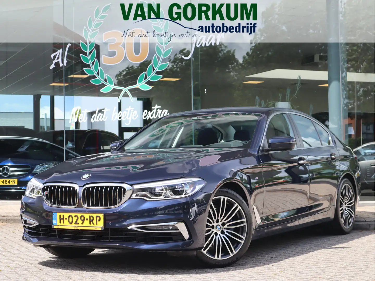BMW 520 5-serie 520i Executive / 52.000 KM! Azul - 1