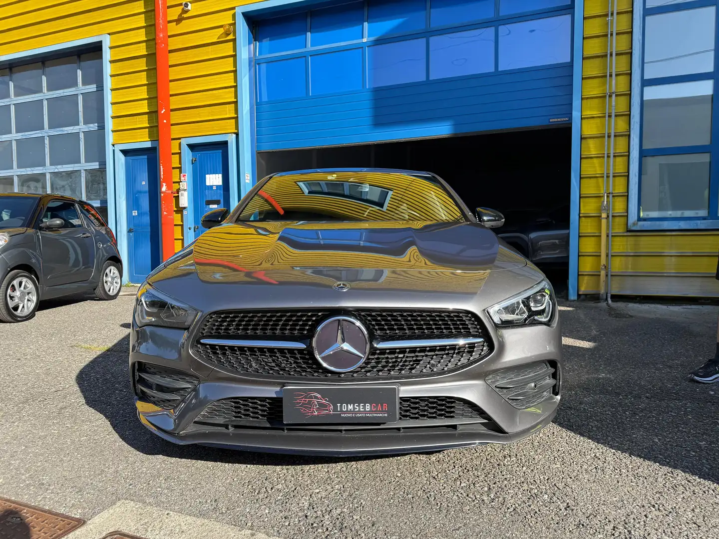 Mercedes-Benz CLA 180 CLA Coupe - C118 Coupe d Premium auto Grigio - 2