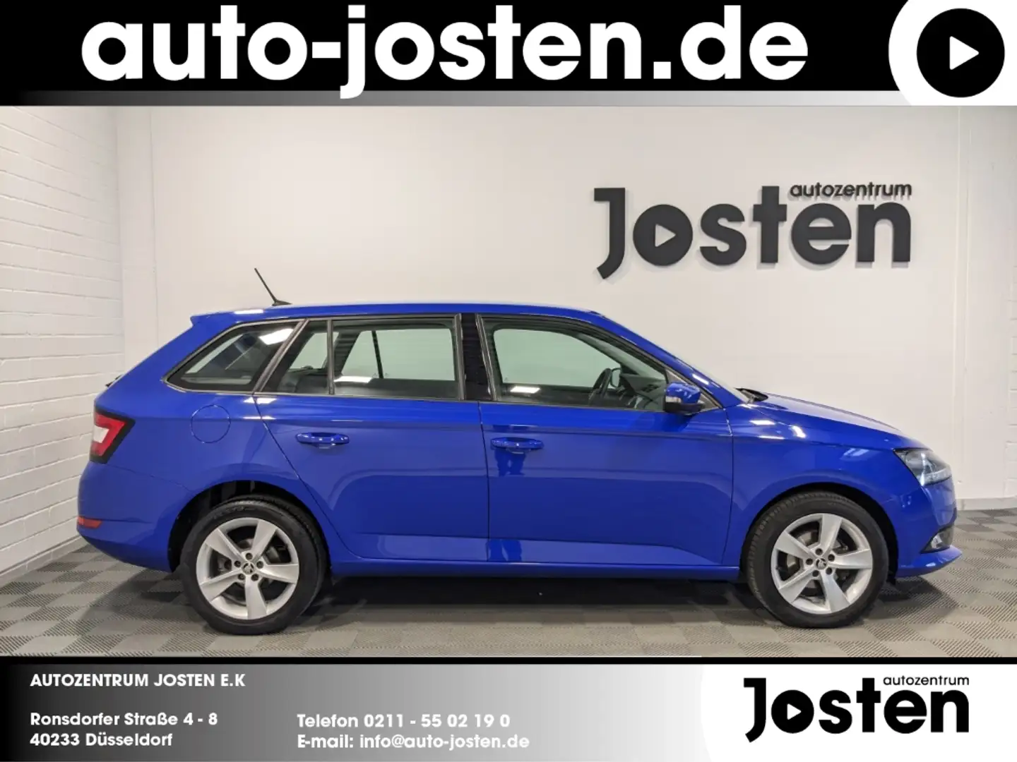 Skoda Fabia Cool Plus 1.0 TSI Enjoy Paket Bluetooth Blau - 2