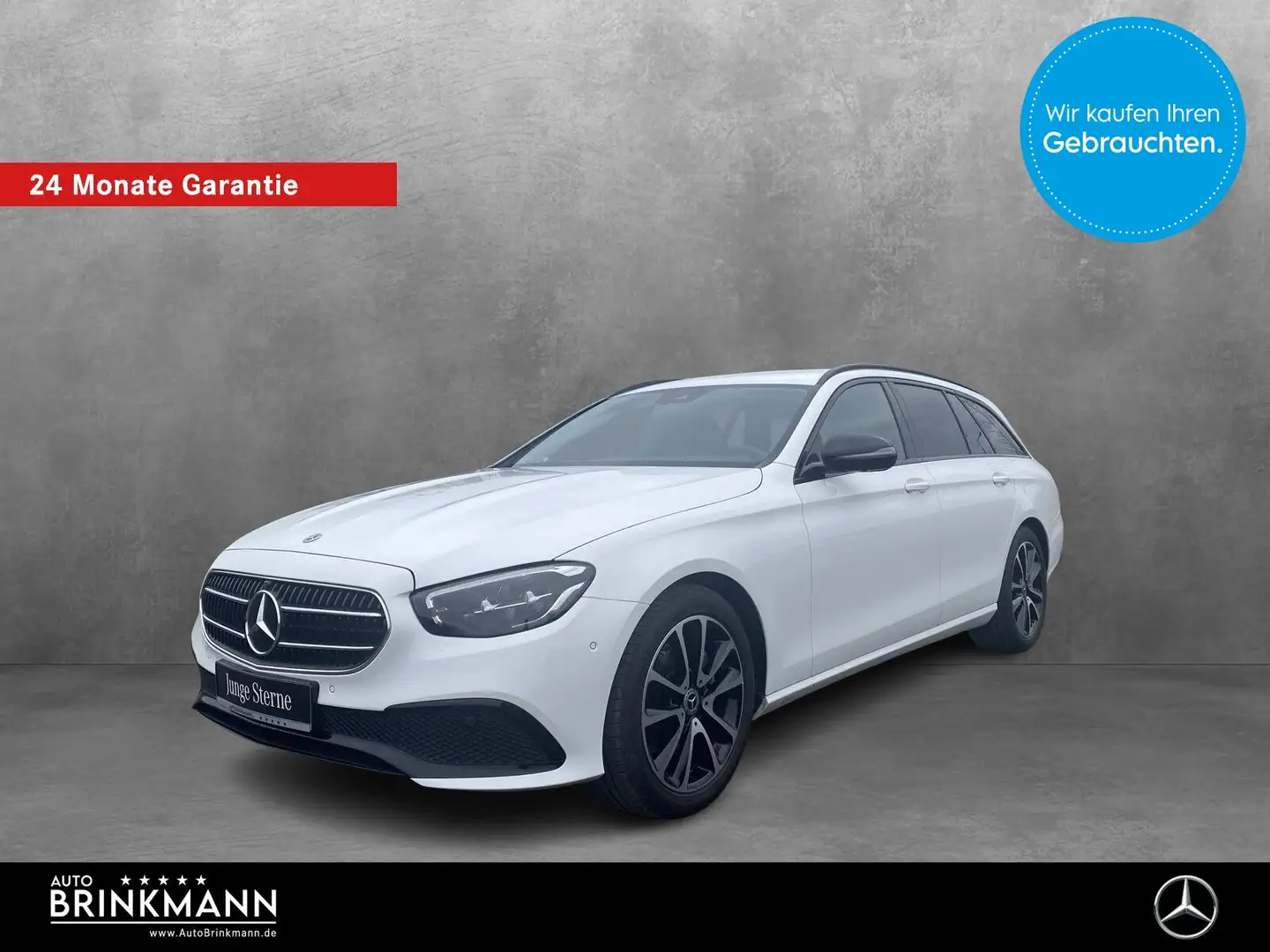 Mercedes-Benz E 220 E 220 d T AHK/NIGHT/360°KAMERA/LED/BUSINESS/MBUX Wit - 1