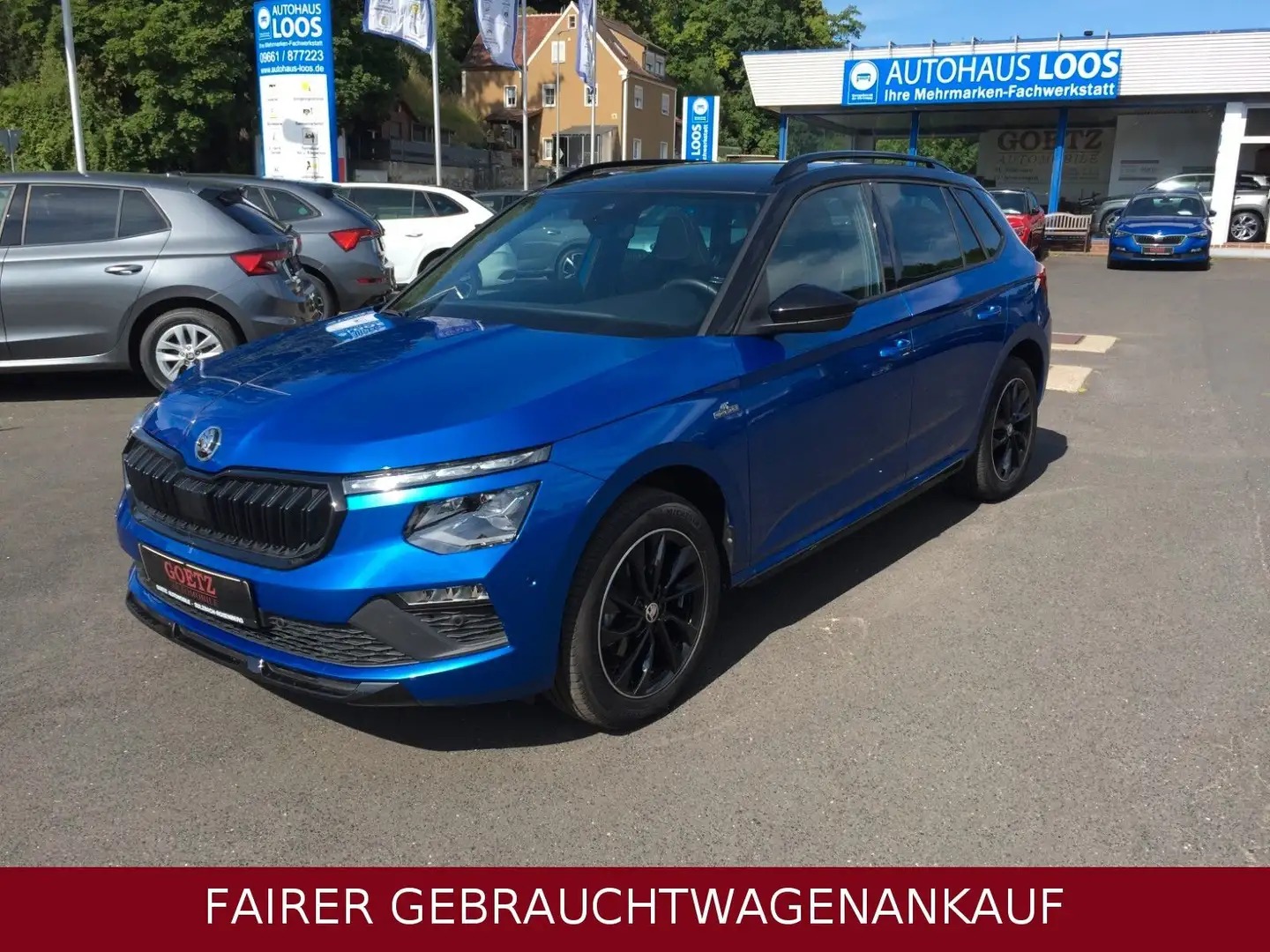 Skoda Kamiq KAMIQ MONTE CARLO 115DSG ANHÄNGEK PARKLENKASSIST Bleu - 2