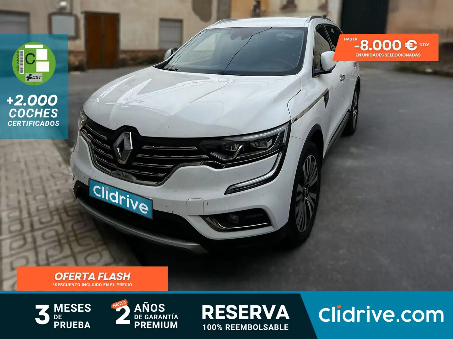 Renault Koleos 2.0dCi Initiale Paris X-Tronic 4WD 130kW Blanco - 1