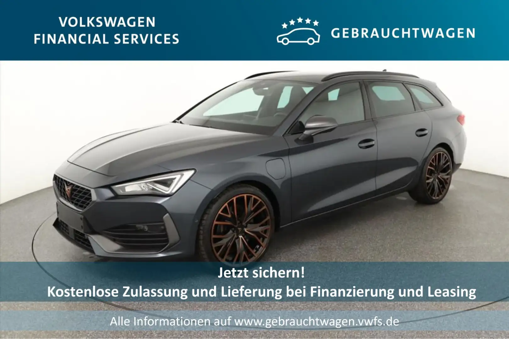 CUPRA Leon ST 1.4 e-Hybrid DSG AHK*RFK*PDC*Tempo*Klima Grau - 1