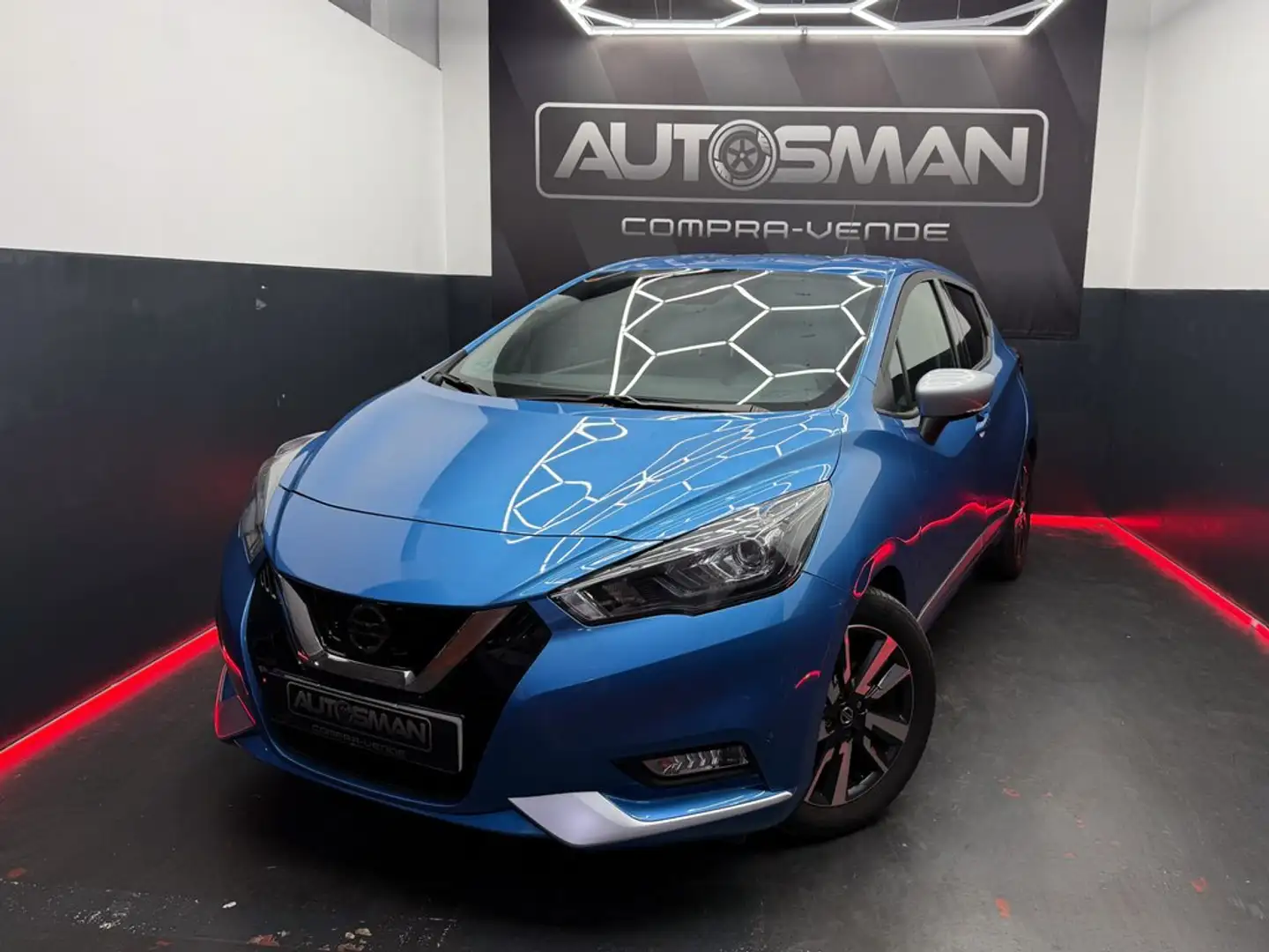 Nissan Micra IG-T 68 kW (92 CV) E6D-F CVT Tekna Azul - 1