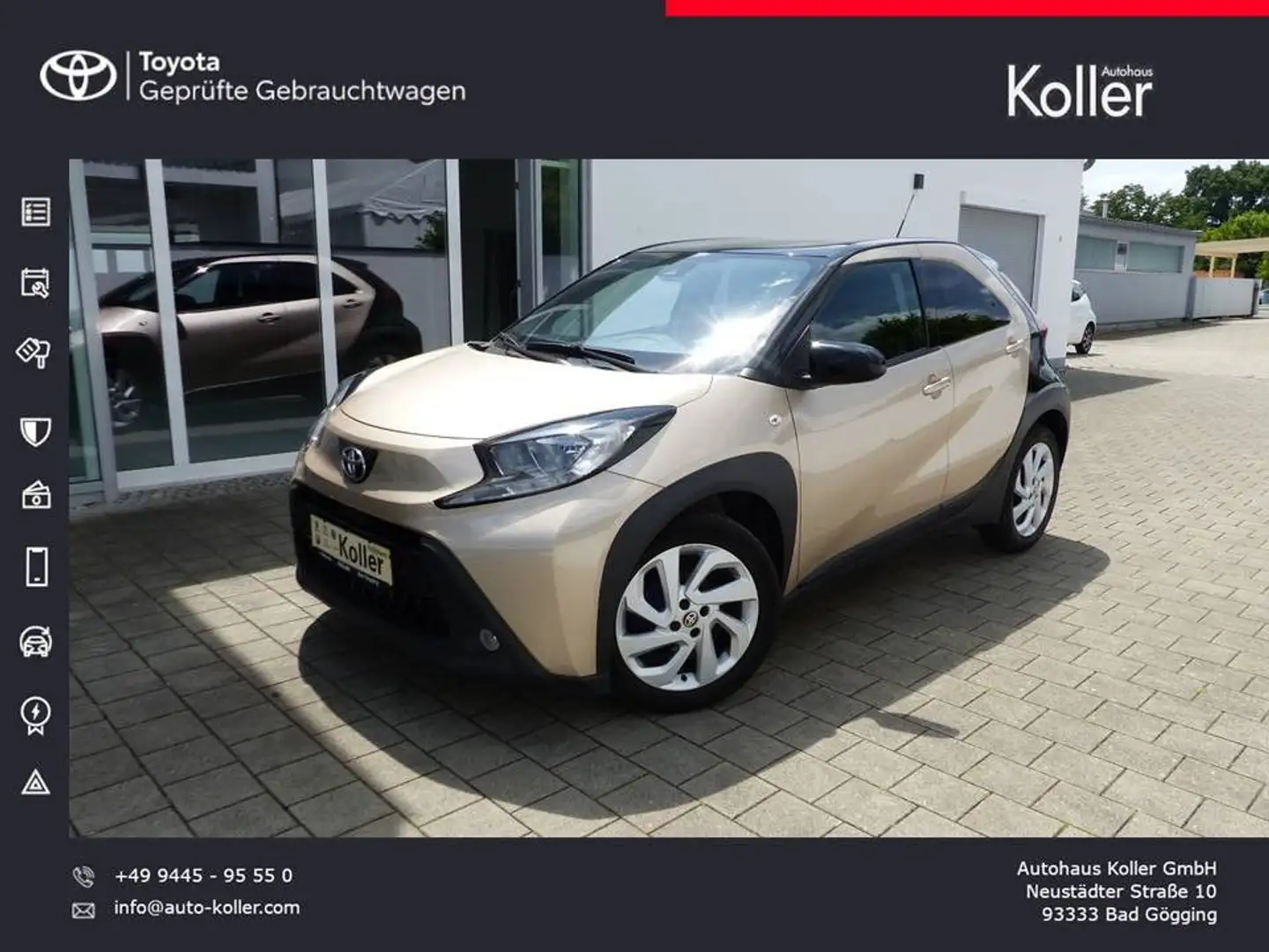 Toyota Aygo X Pulse Kamera Tempomat Aluf.CarPlay SHZ Bej - 1