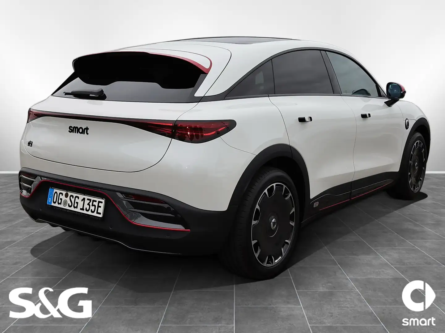 smart #3 25th Anniversary Edition 22KW+360°+LED+HeadUP Biały - 2