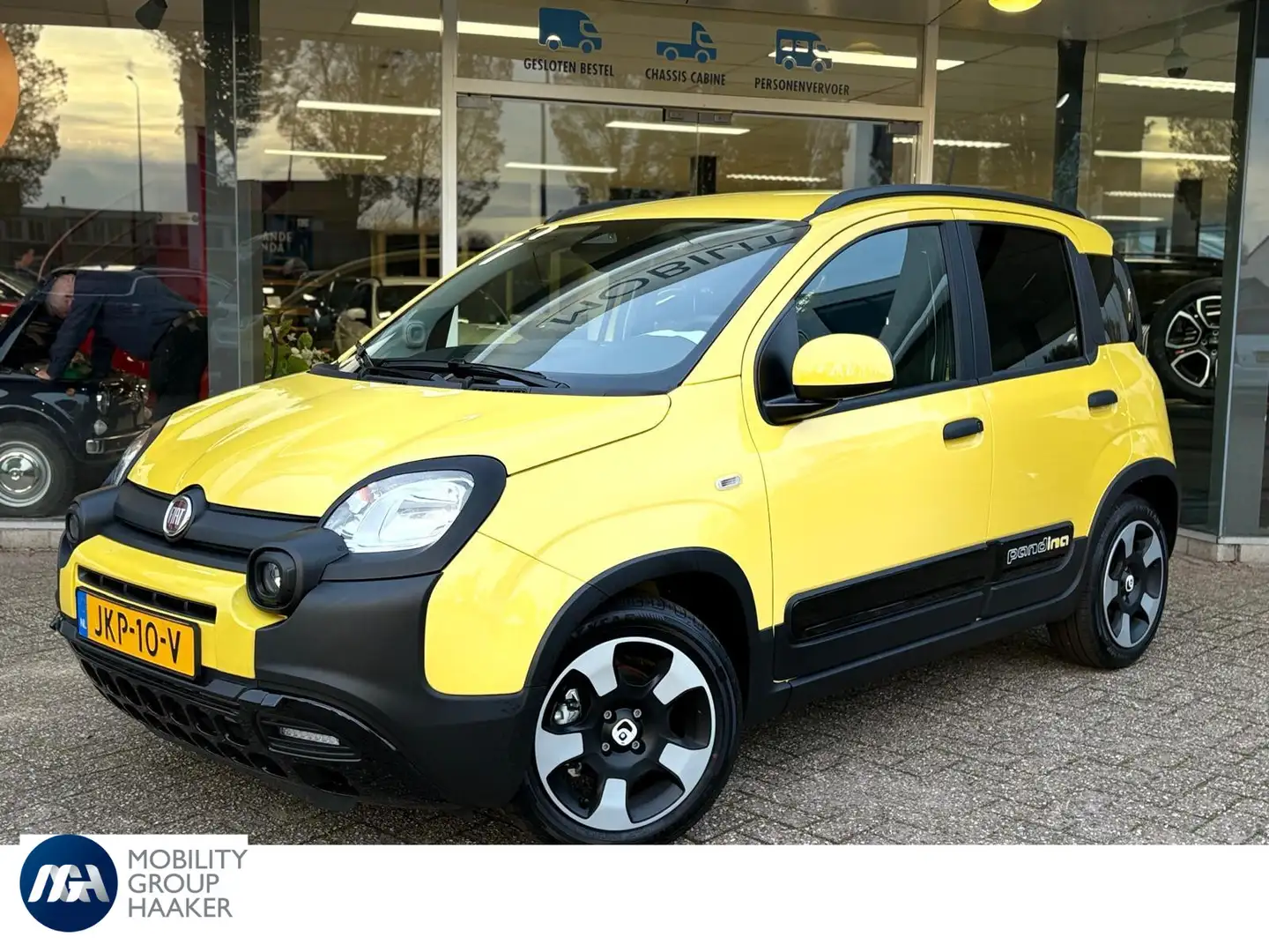 Fiat Panda 1.0 Hybrid Pandina | Carplay | Airco | Cruise Cont Jaune - 1